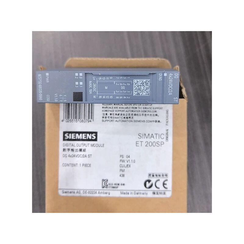 Genuine original Sie-mens IO system module PLC control not unpacked for wholesales 6ES7972-0BA61-0XA0