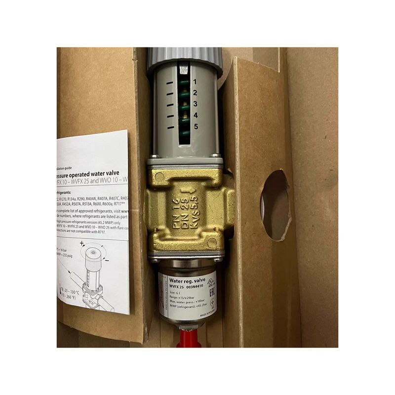 Dan-foss water valve condensing pressure water pressure regulating valve switch  WVFX10 WVFX15 WVFX20