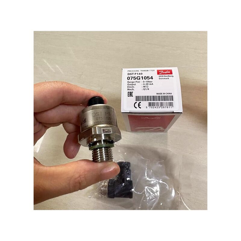 Dan-foss genuine pressure sensor DST P140 transmitter with a range of 0-25 bar and 4-20mA output  075G1086