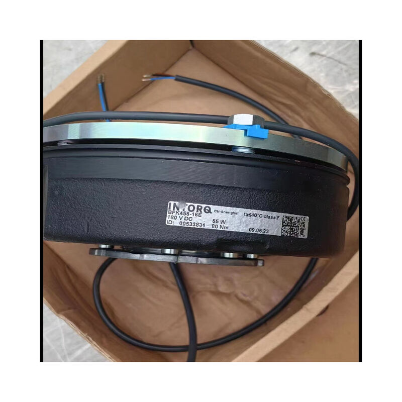 BFK458-16E Electromagnetic Clutch Brake 180VDC 100NM Safety Brake For Motor Gearbox