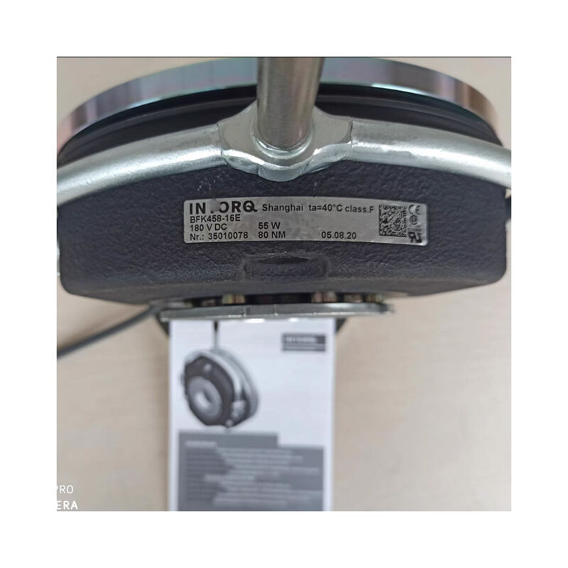 BFK458-16E Electromagnetic Clutch Brake 180VDC 100NM Safety Brake For Motor Gearbox