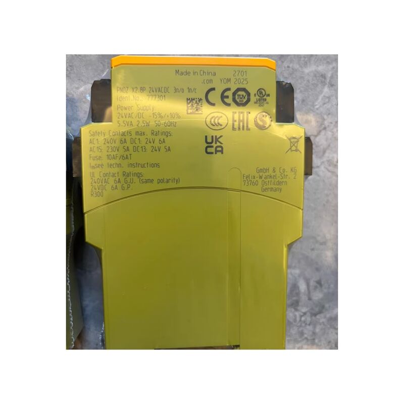 Safety relay PI-LZ 24VAC/DC genuine original suitable for industrial automation equipment  PNOZ X2.8P