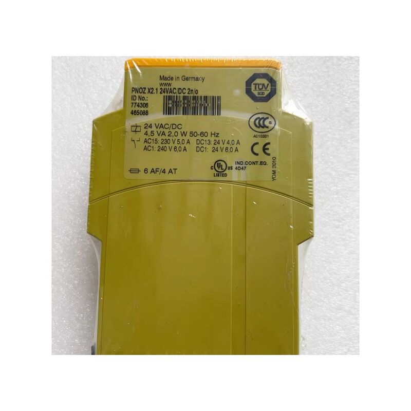 PI-LZ Original dual channel safety relay powered by 24VAC/DC the use of industrial automation control systems model  PNOZ X2.1
