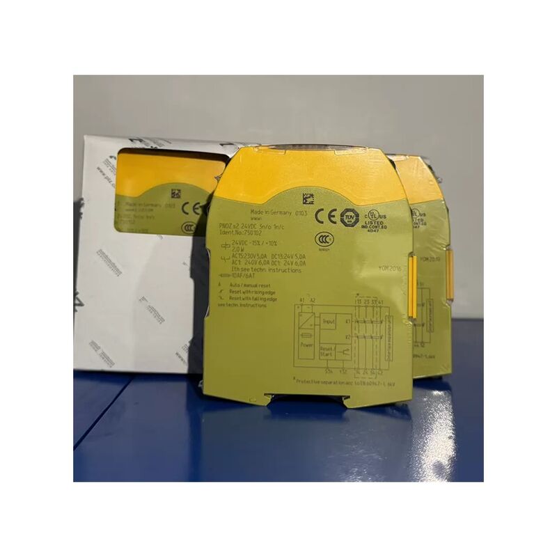 PI-LZ Industrial automation safety control system original genuine product unopened relay 24VDC power supply 3n/o 1n/c 2.0W  PNOZ s2