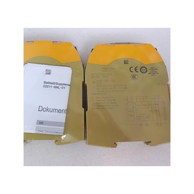 Brand new PI-LZ original genuine 24VDC safety relay 2n/o configuration industrial control equipment model PNOZ s3