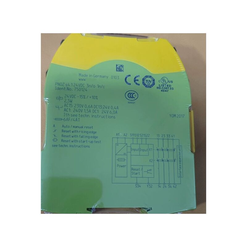 New PI-LZ 24VDC safety relay DC power supply industrial equipment uses original genuine products model  PNOZ s4.1