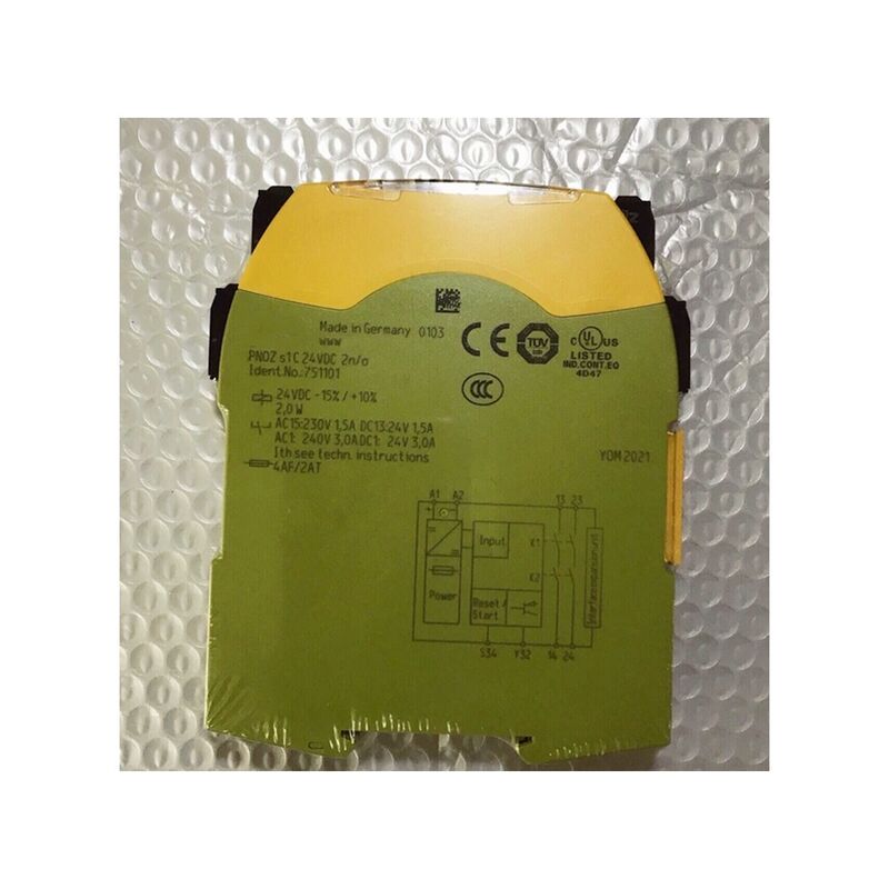 Brand new original PI-LZ safety relay industrial safety application equipment 2n/o output model  PNOZ s1 C