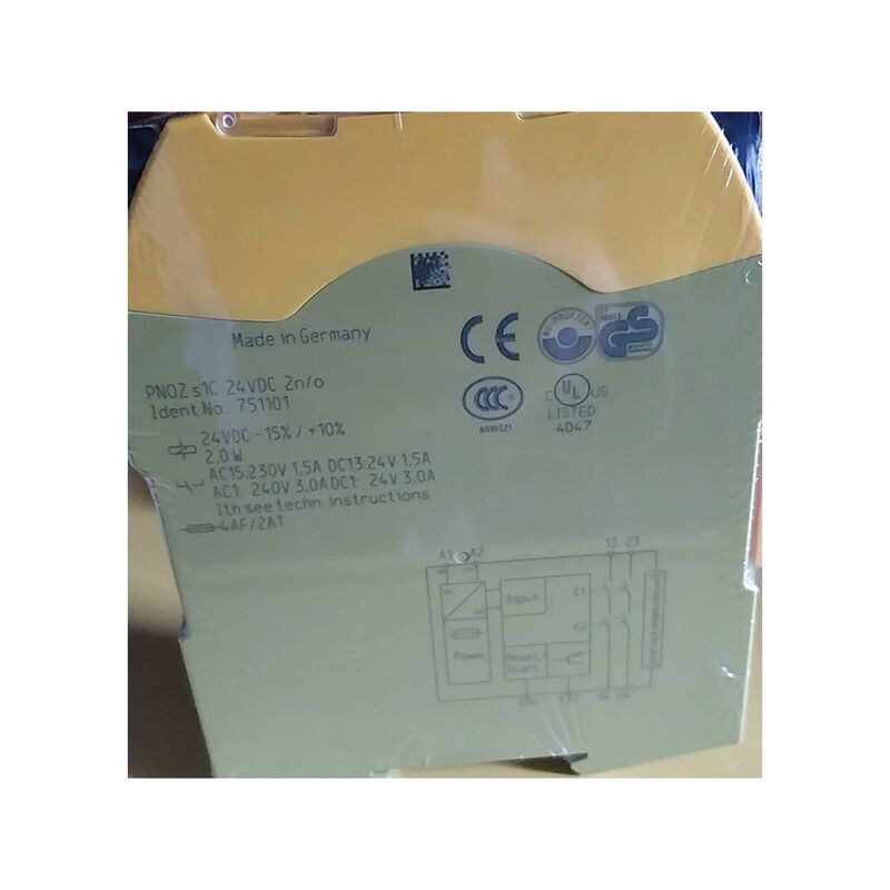 Brand new original PI-LZ safety relay industrial safety application equipment 2n/o output model  PNOZ s1 C