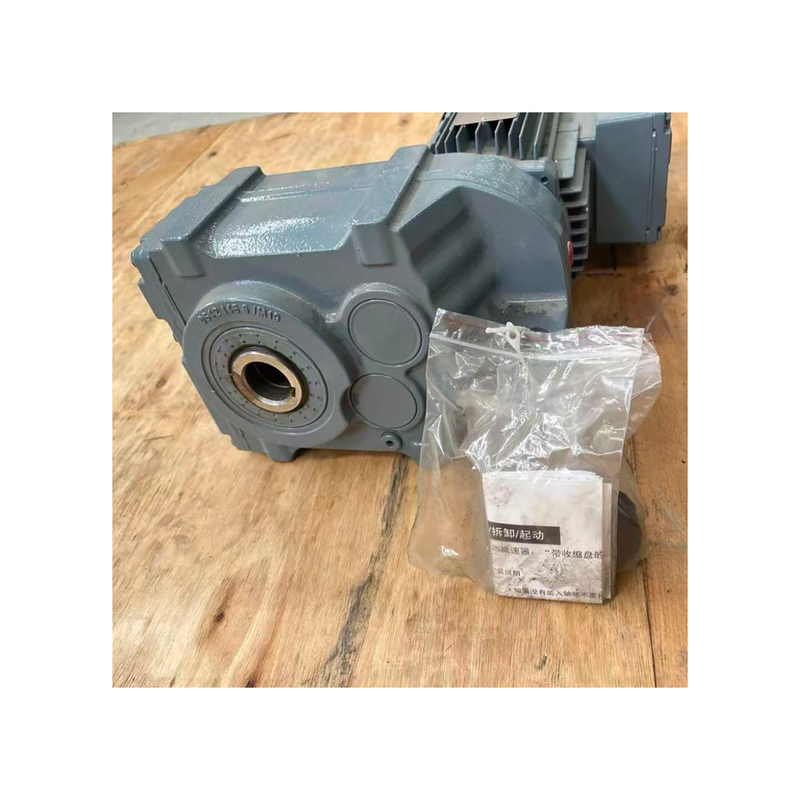 S-E-W Original FA37GDT80N4/BMG 0.75kW Helical Gearmotor Hollow Shaft Brake