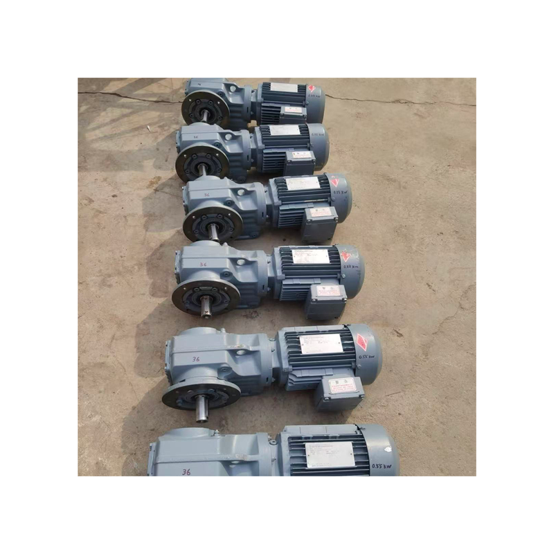 S-E-W KF37 DT80K4 0.55kW Helical Bevel Gear Motor Flange Mounted