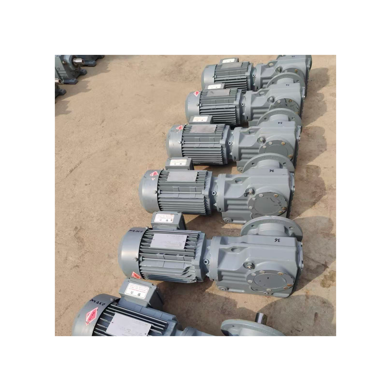 S-E-W KF37 DT80K4 0.55kW Helical Bevel Gear Motor Flange Mounted