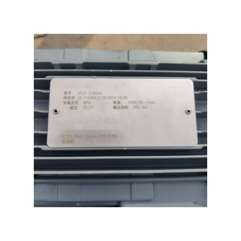S-E-W KF37 DT80K4 0.55kW Helical Bevel Gear Motor Flange Mounted