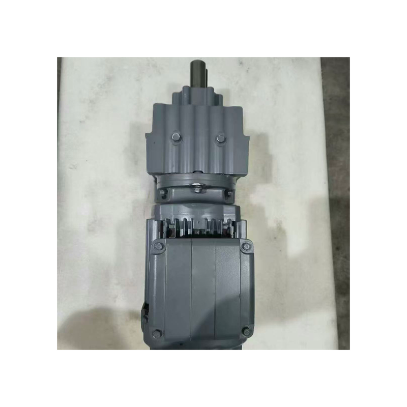 High Quality S-E-W R27 DRU80MK4 Compact Inline Helical Geared Motor 0.55KW IE3 High Torque Low Noise Aluminum Housing Gear Reducer