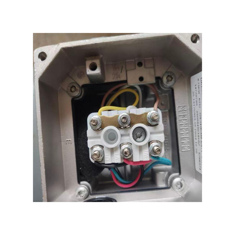 S-E-W R37 DR63L4 Inline Helical Gear Motor 0.18kW 4P Low Noise Foot Mounted Industrial Parallel Shaft Gear Reducer