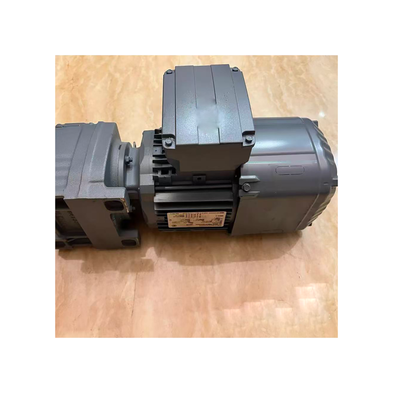 S-E-W Original R37 DRN80MK4BE2 Inline Helical Gear Motor 0.75kW IE3 With 2-Stage Spring Brake Foot Mounted Parallel Shaft Gear Reducer