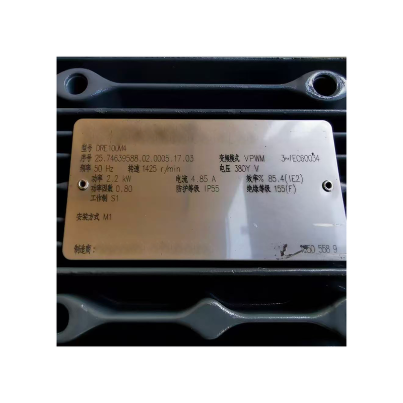 R57 DRE100M4 Gear Box Motor 2.2kW Parallel Shaft Gear Reduction Motor