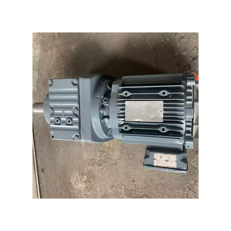 R57 DRN90L4 1.5kW Foot Mounted Ac Gear Motor Conveyor Gear Motor