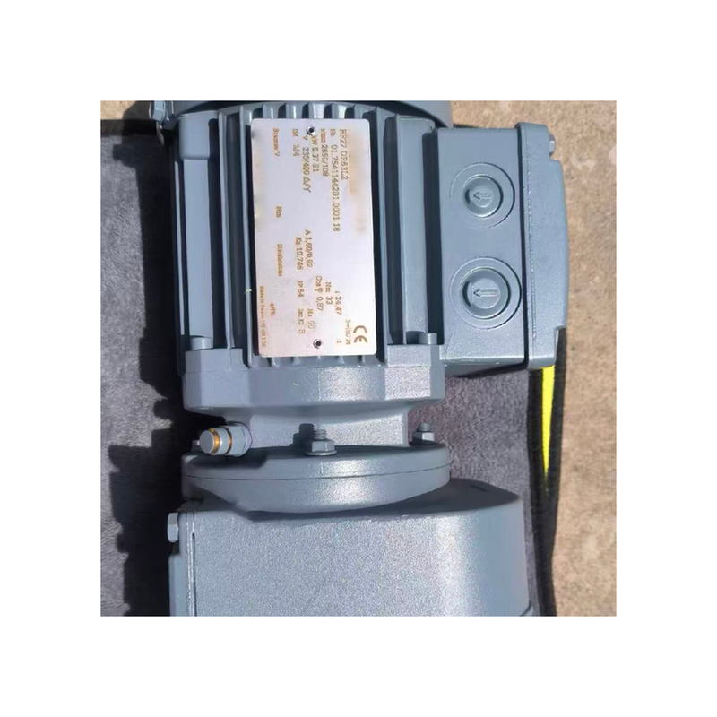 RF27 DR63L2 Helical Gear Motor 0.25kW High Speed Compact Parallel Shaft Gear Reducer