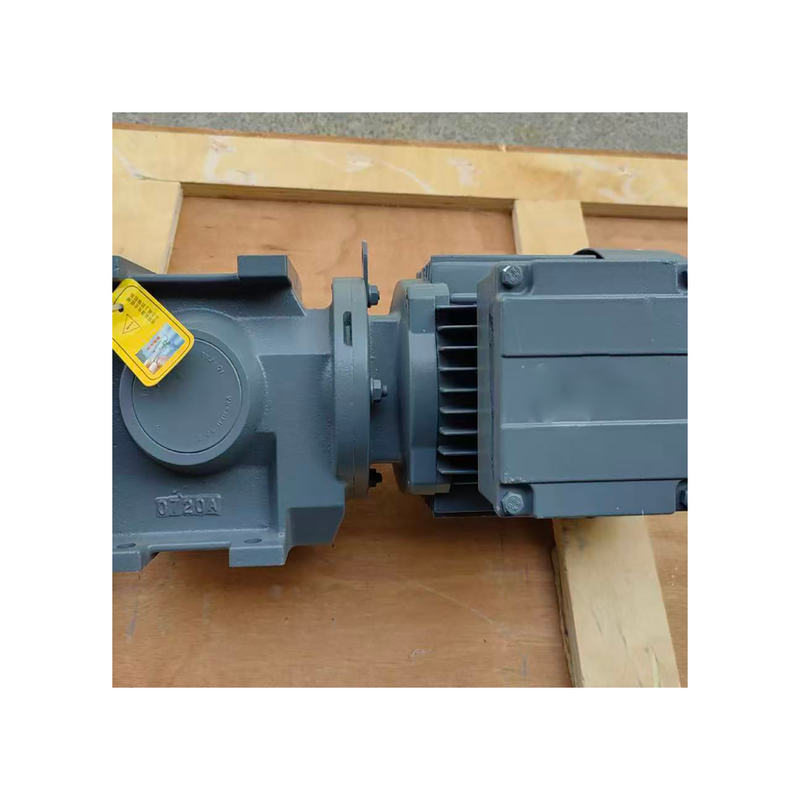 S37 DT71D4 Helical Worm Gear Motor 0.37kW Right Angle Shaft Gear Reducer