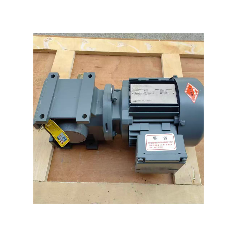 S37 DT71D4 Helical Worm Gear Motor 0.37kW Right Angle Shaft Gear Reducer