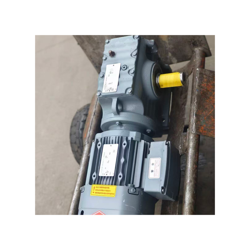 S67 DRS90M4/BE2/HR Helical Worm Gear Unit 1.5kW With Manual Release