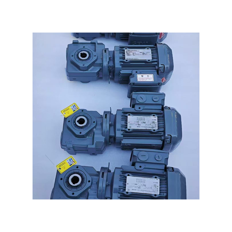 SA37 DRS71M4 Helical Worm Gear Motor 0.37kW Right Angle Hollow Shaft Gear Reducer