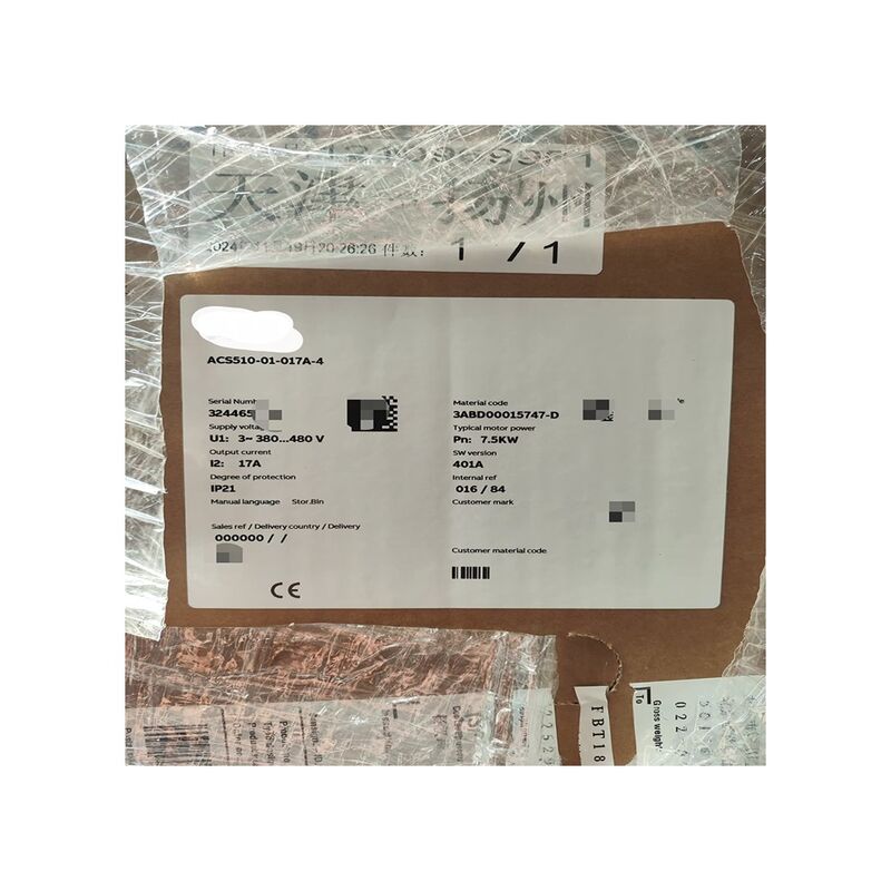 A-B-B ACS510-01-017A-4 7.5kw VFD For Water Pump Motor Speed Control