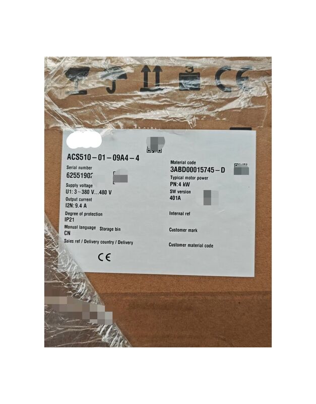 A-B-B Water Pump Motor Speed Control ACS510-01-09A4-4 4kw VFD