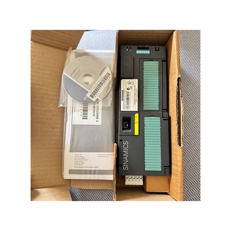 Plastic Sie-mens G120 control unit frequency converter with discounted price 6SL3210-1PE34-8AL0