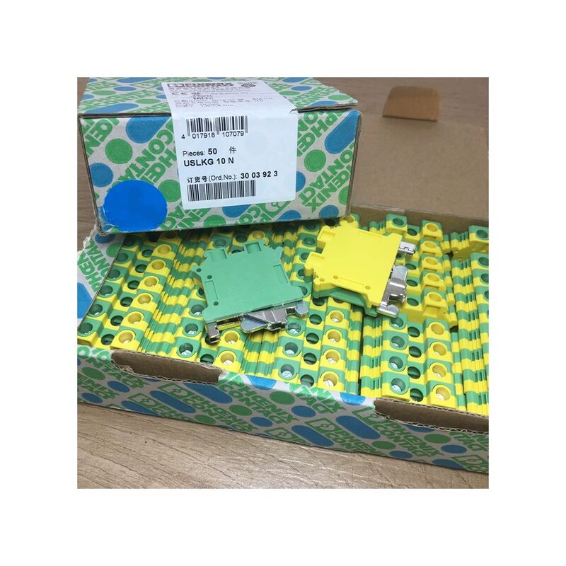 USLKG 2.5 Grounding Terminal Wiring Cable Connector Durable Yellow Green Dual Color