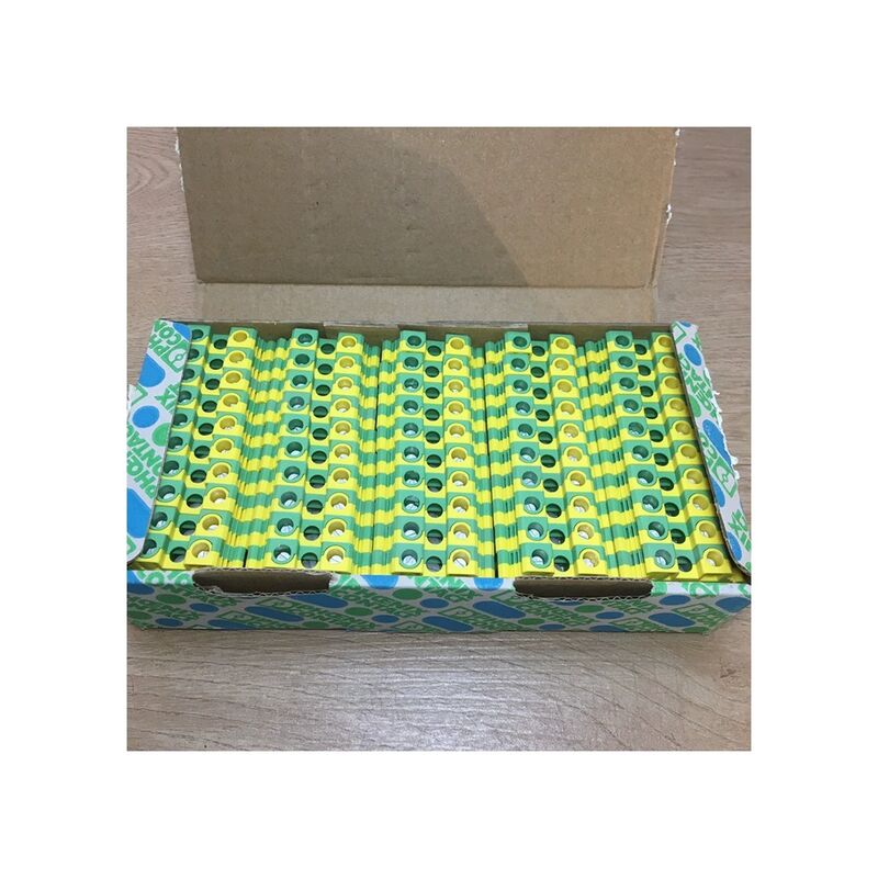 USLKG 2.5 Grounding Terminal Wiring Cable Connector Durable Yellow Green Dual Color