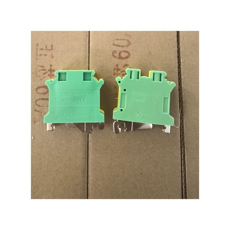 USLKG 2.5 Grounding Terminal Wiring Cable Connector Durable Yellow Green Dual Color
