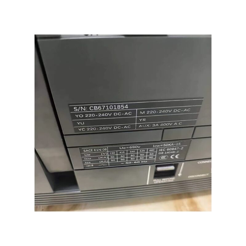 ABB SACE Emax2 Emax3 Air Frame Circuit Breaker E1.2 E2.2 E3.2 Fixed Withdrawable 3P 4P E1N800