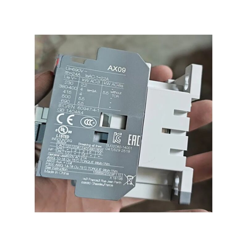 3 Phase Abb Contactors AX09-30-11 Contactor 9A 220V CCC Certificated