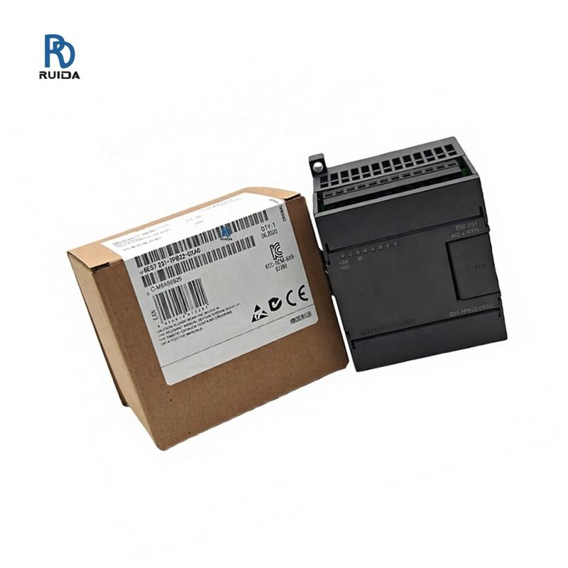 Original Brand SIE-MENS S7-200 Smart Analog Input Modules 6ES7231-7PB22-0XA0 4 I/O IP20 Small PLC Controller Backplane Connection