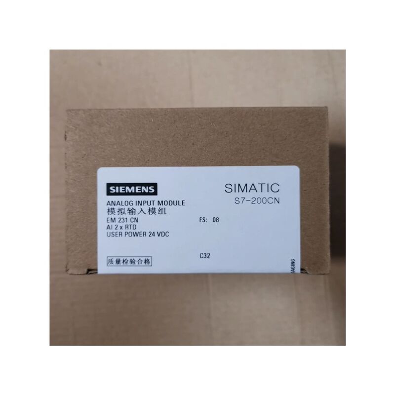 Original Brand SIE-MENS S7-200 Smart Analog Input Modules 6ES7231-7PB22-0XA0 4 I/O IP20 Small PLC Controller Backplane Connection