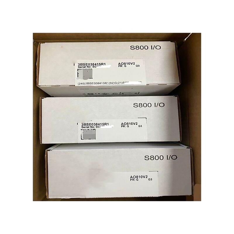 A-B-B AO810V2 3BSE052604R1 Analog Input Module S800 I/O 8 Channels HART New Original  Bargaining