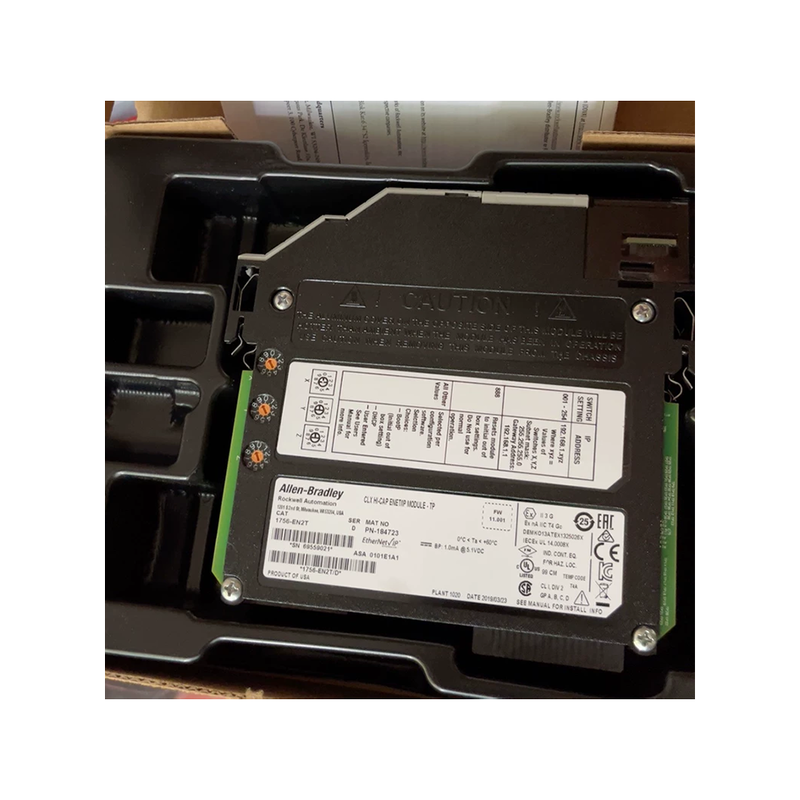 Al-len-Brad-ley ControlLogix series EtherNet/IP communication bridge network communication module 1756-ENBT